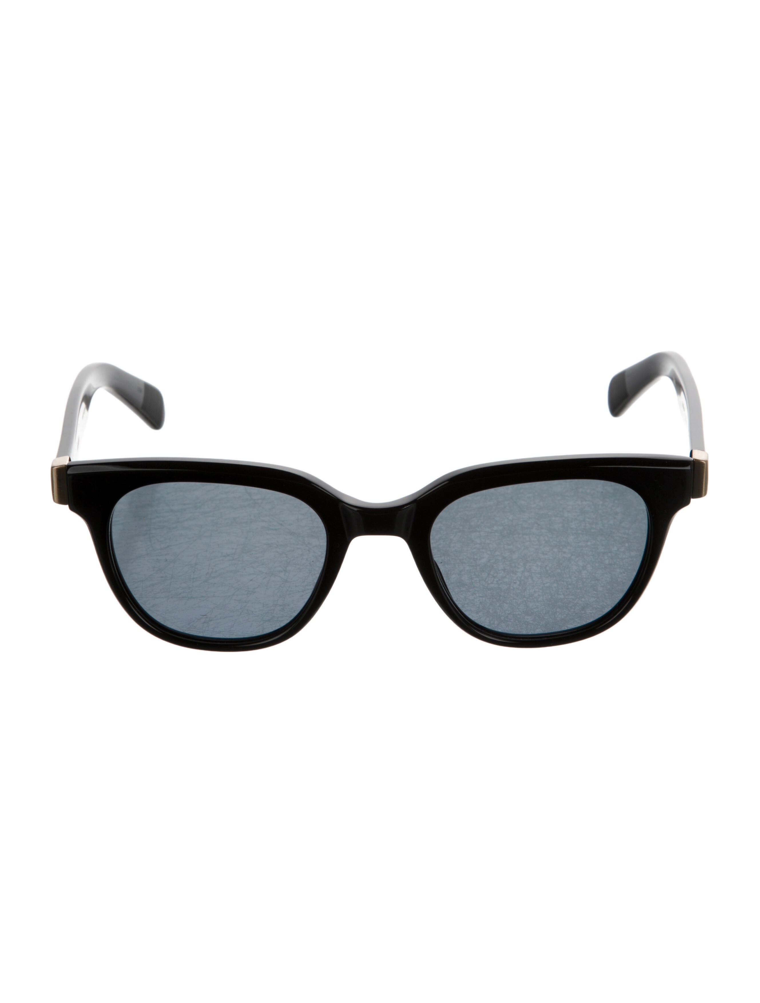 Eyevan 7285 Wayfarer Tinted Sunglasses