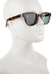 Eyevan 7285 Square Tinted Sunglasses