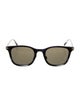 Eyevan 7285 Wayfarer Tinted Sunglasses