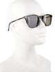 Eyevan 7285 Wayfarer Tinted Sunglasses
