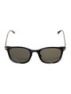 Eyevan 7285 Wayfarer Tinted Sunglasses