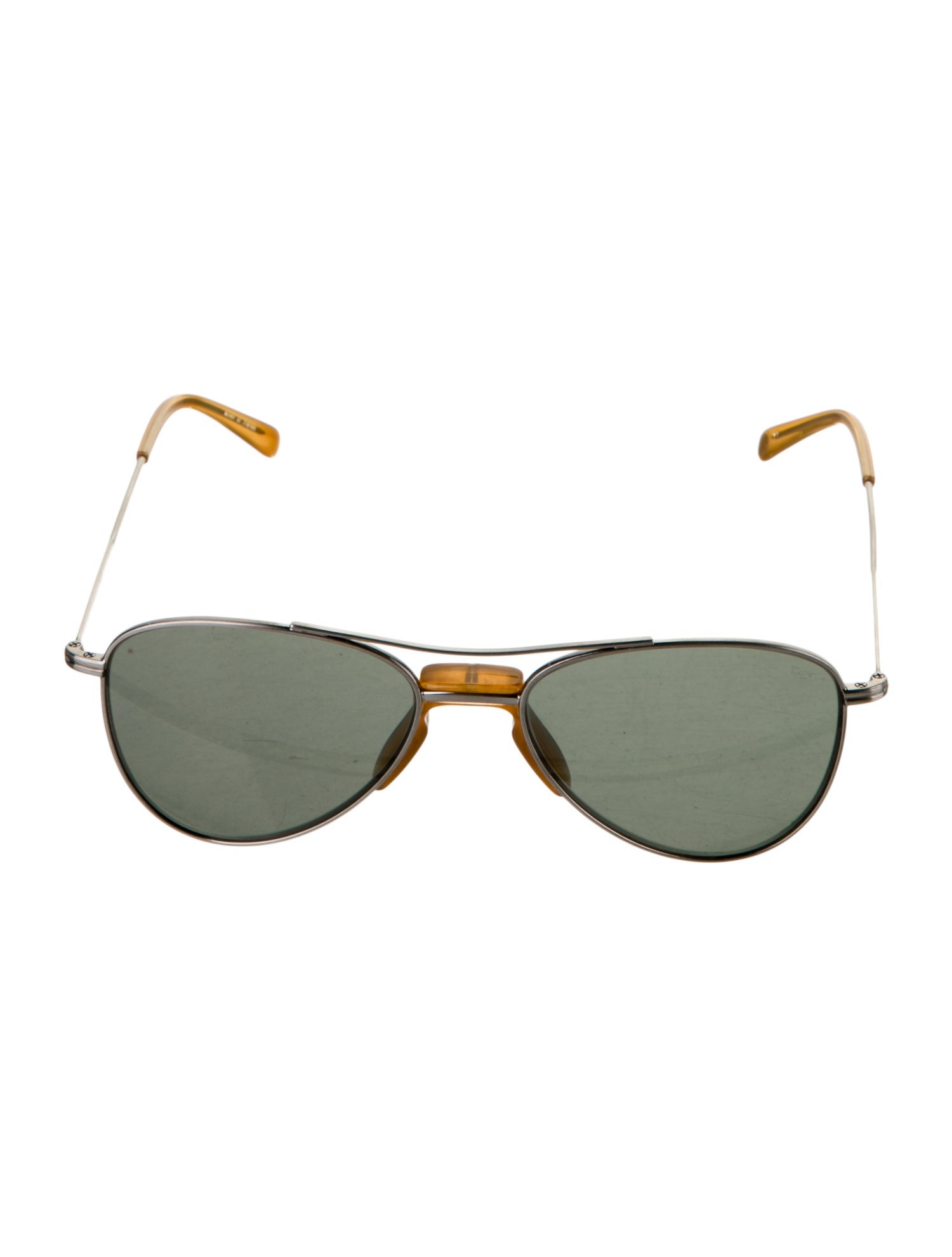 Eyevan 7285 Aviator Mirrored Sunglasses