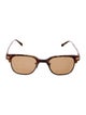 Eyevan 7285 Wayfarer Tinted Sunglasses