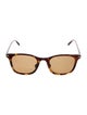 Eyevan 7285 Wayfarer Tinted Sunglasses