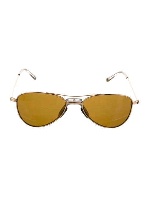 Eyevan 7285 Aviator Tinted Sunglasses