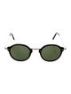 Eyevan 7285 Round Tinted Sunglasses