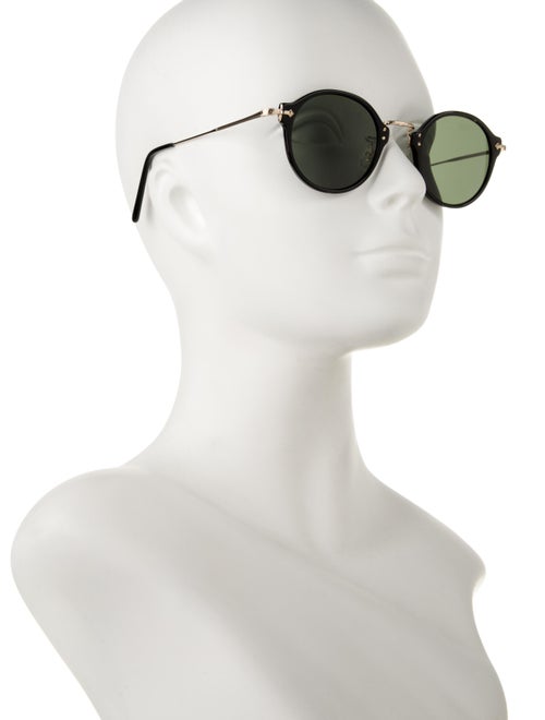 Eyevan 7285 Round Tinted Sunglasses