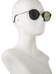 Eyevan 7285 Round Tinted Sunglasses
