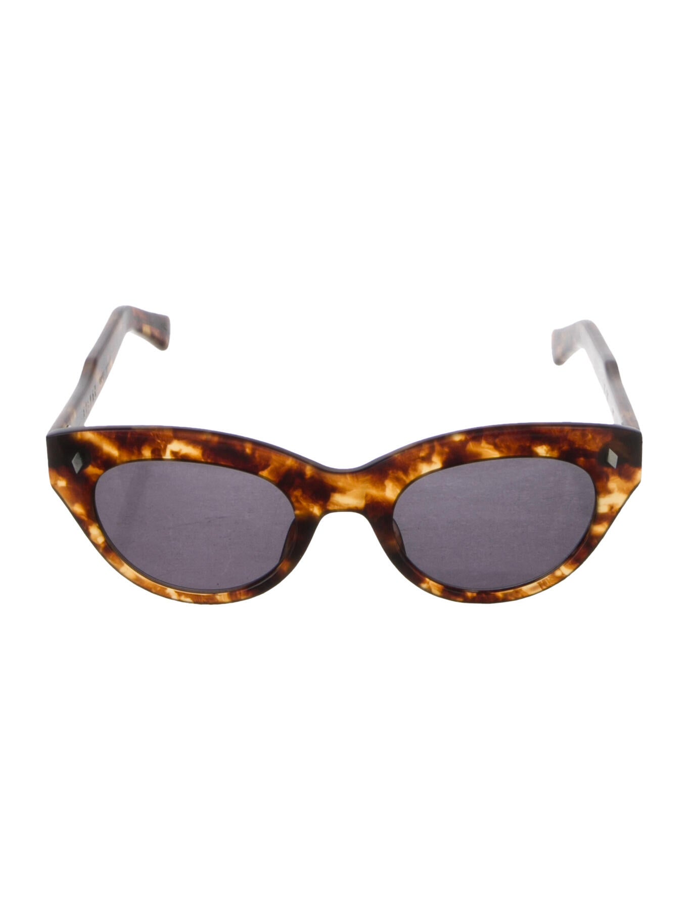 Eyevan 7285 Cat-Eye Tinted Sunglasses