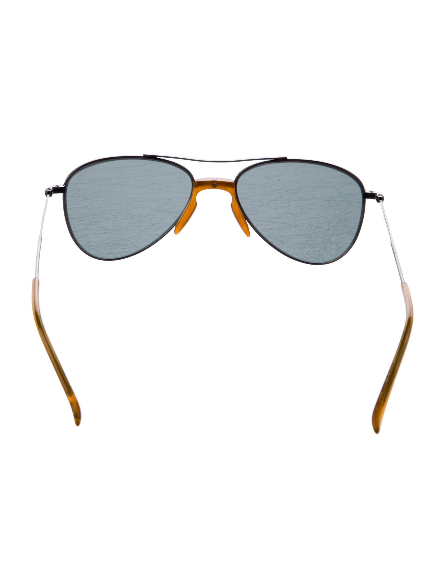 Eyevan 7285 Aviator Tinted Sunglasses