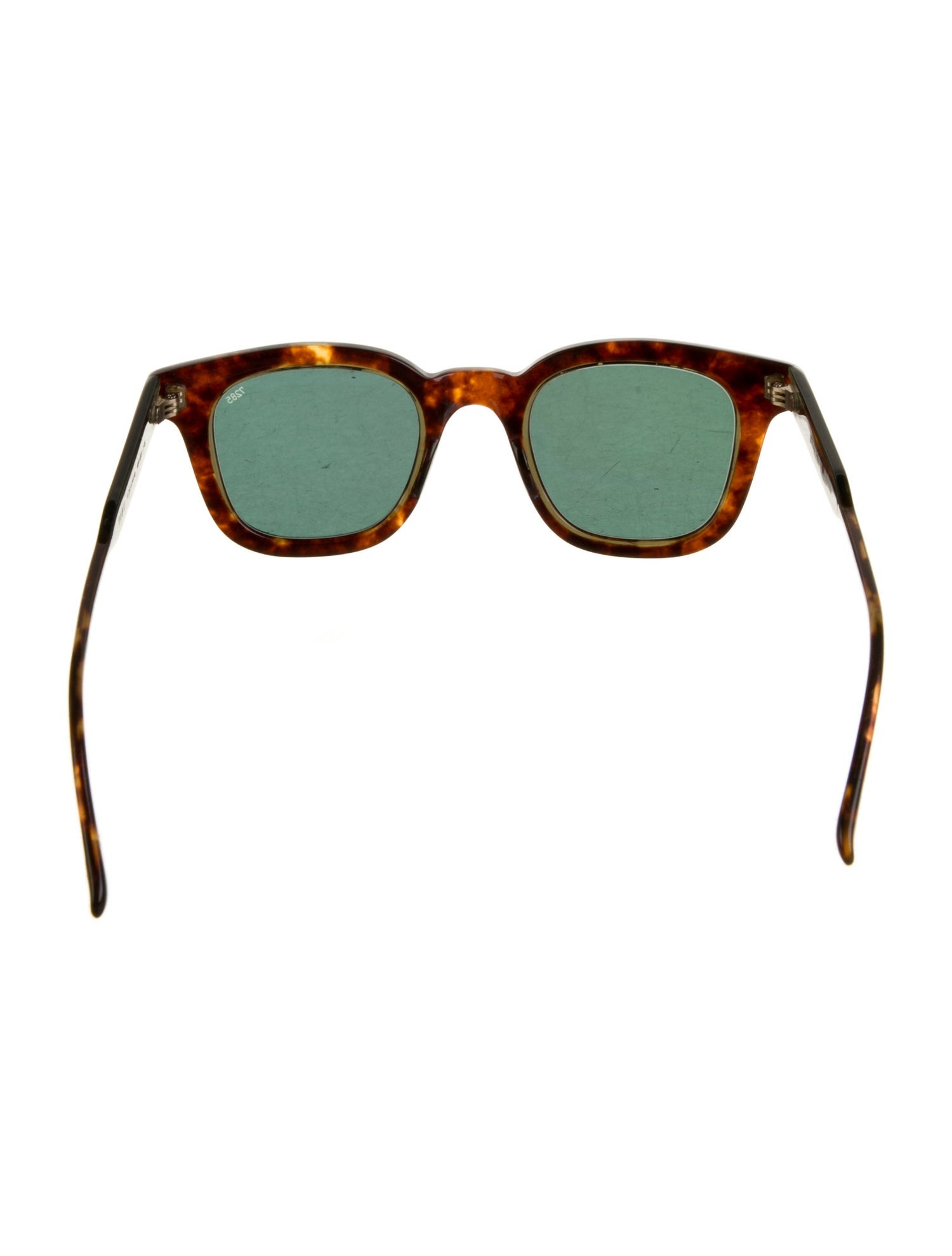 Eyevan 7285 Square Mirrored Sunglasses