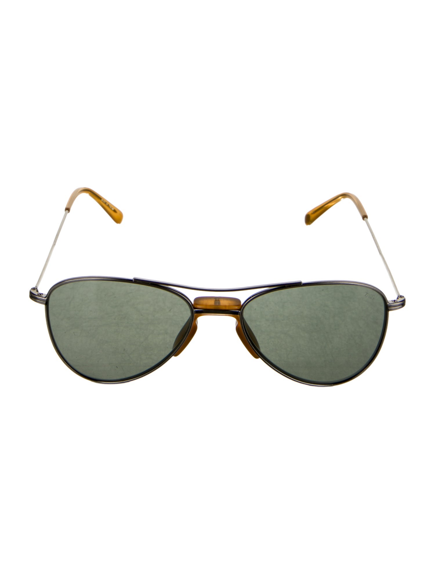 Eyevan 7285 Aviator Tinted Sunglasses