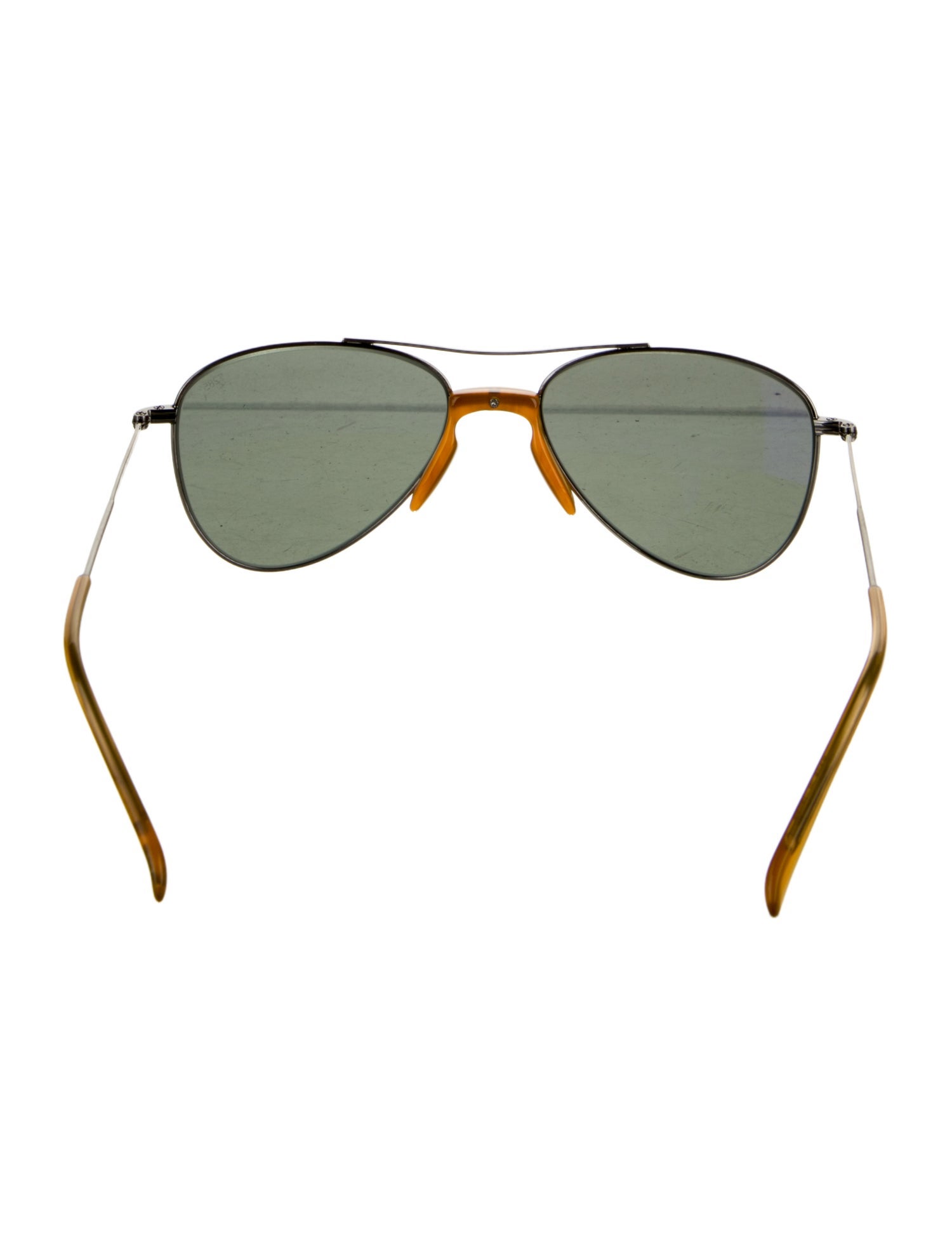 Eyevan 7285 Aviator Tinted Sunglasses