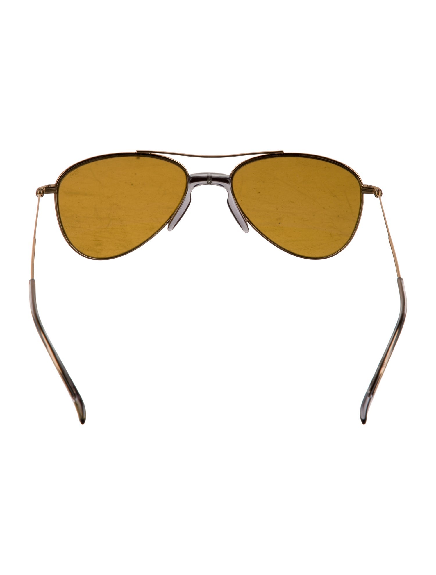 Eyevan 7285 Aviator Mirrored Sunglasses