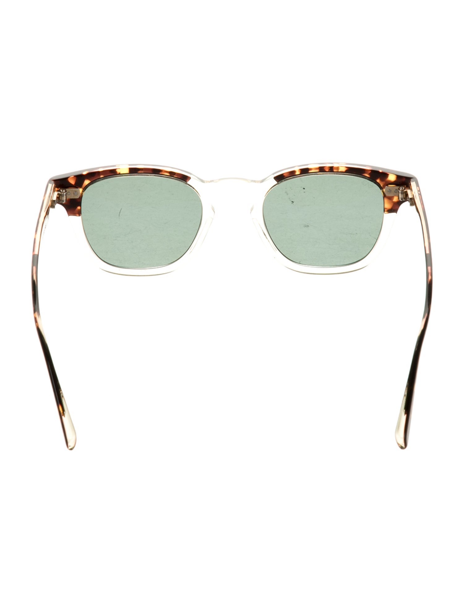 Eyevan 7285 Wayfarer Mirrored Sunglasses