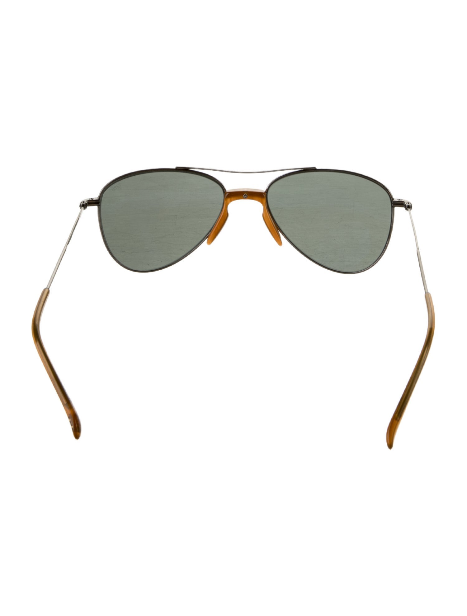 Eyevan 7285 Aviator Mirrored Sunglasses