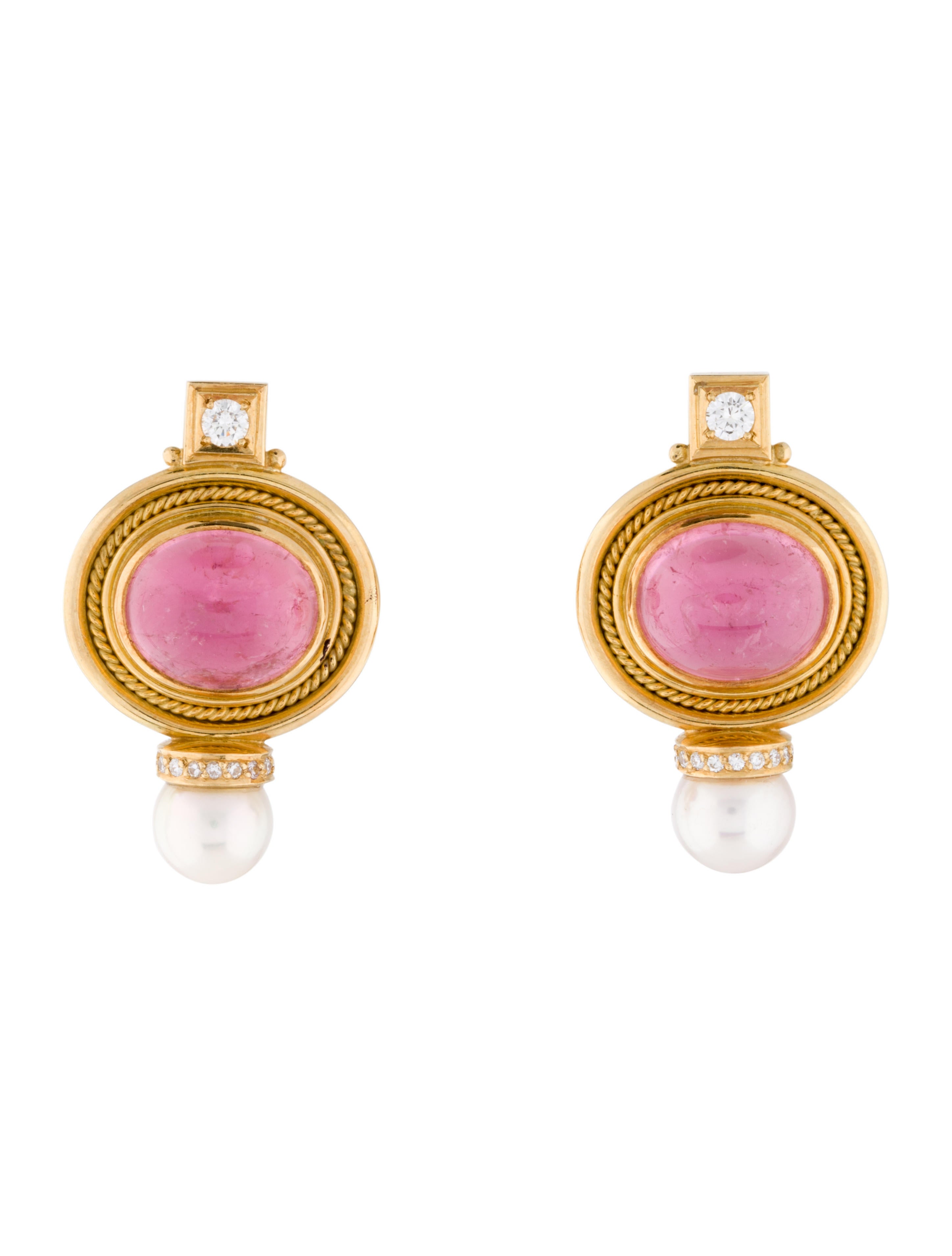 Amazon.co.jp: 18K 18K Gold Earrings, Elizabeth Coin, Coin