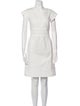 Fabbri Scoop Neck Knee-Length Dress