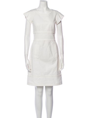 Fabbri Dresses Scoop Neck Knee-Length Dress M