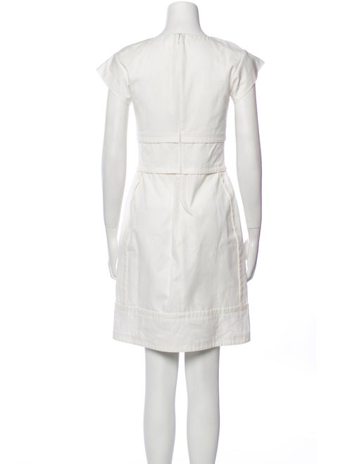 Fabbri Scoop Neck Knee-Length Dress