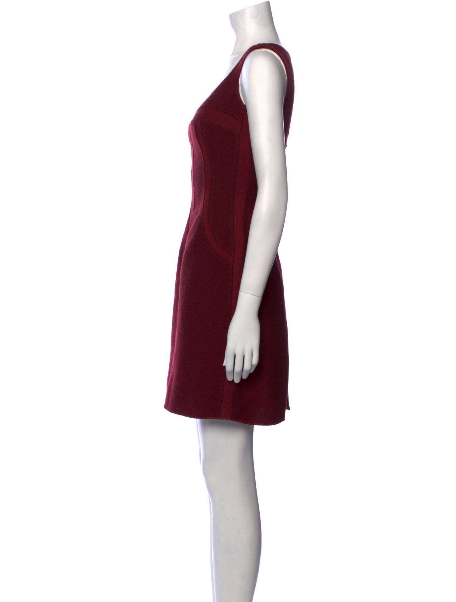 Fabbri Wool Mini Dress