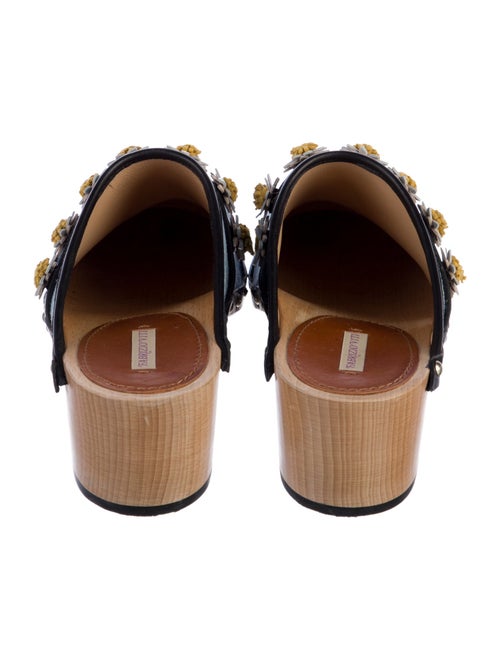 Fabrizio Viti Denim Graphic Print Mules