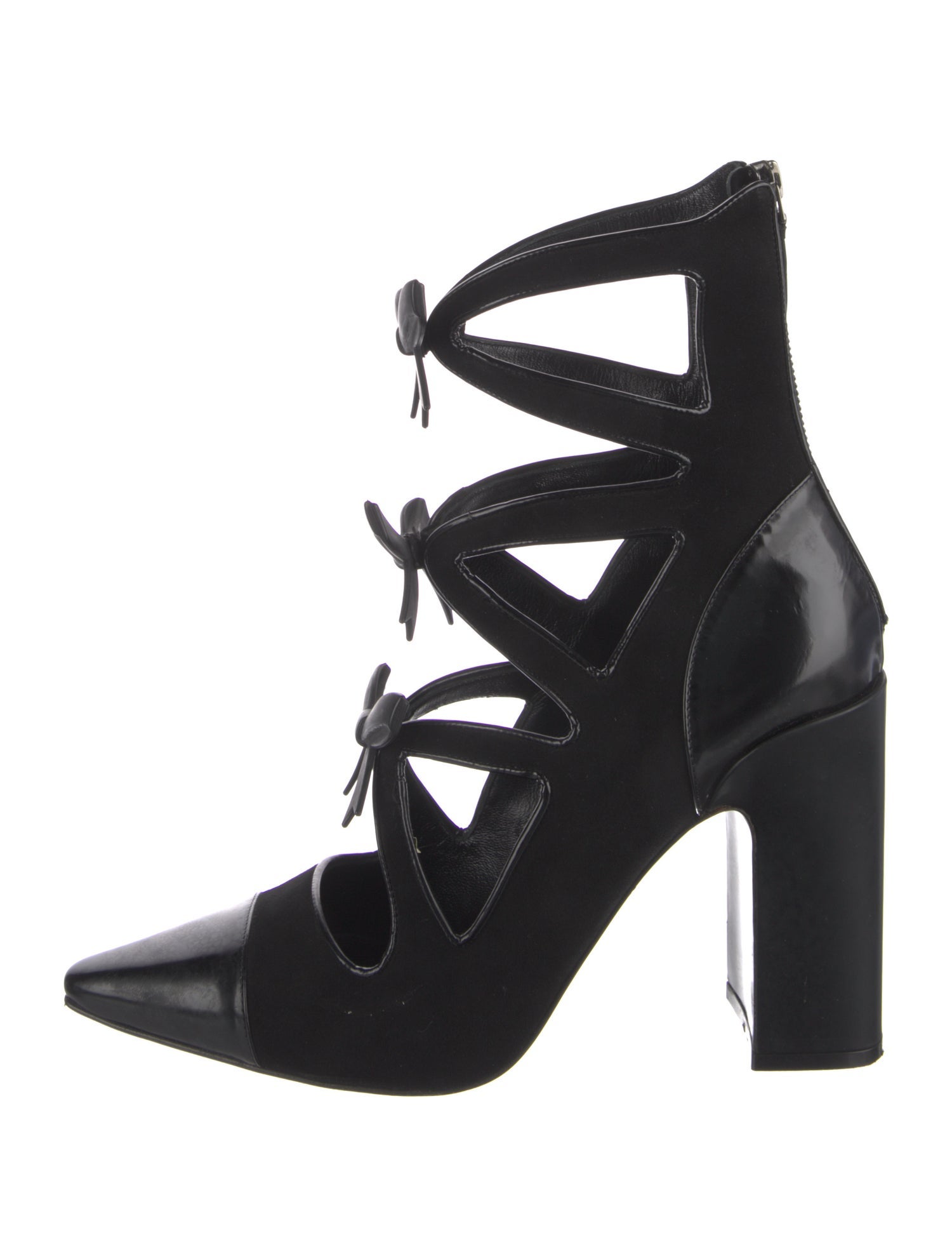 Fabrizio Viti Suede Bow Accents Gladiator Sandals