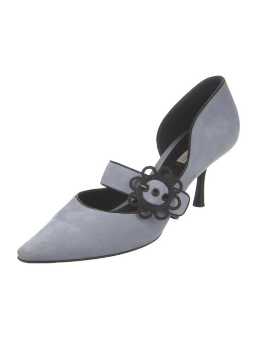 Fabrizio Viti Suede D'Orsay Pumps