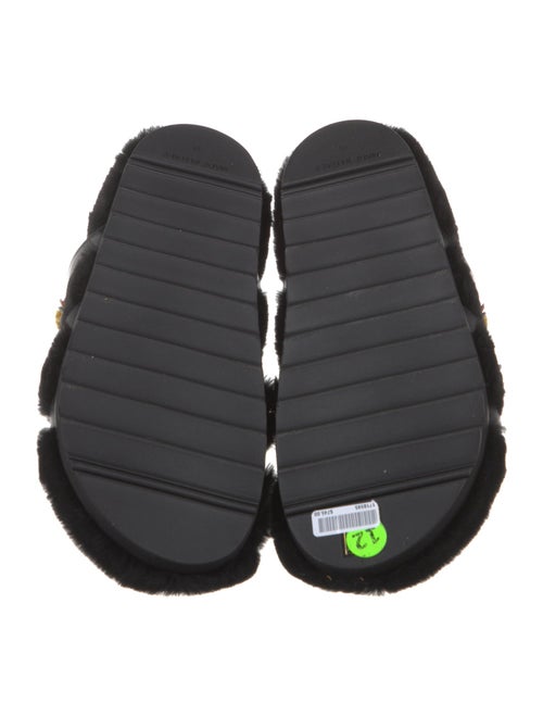 Fabrizio Viti Leather Printed Slides