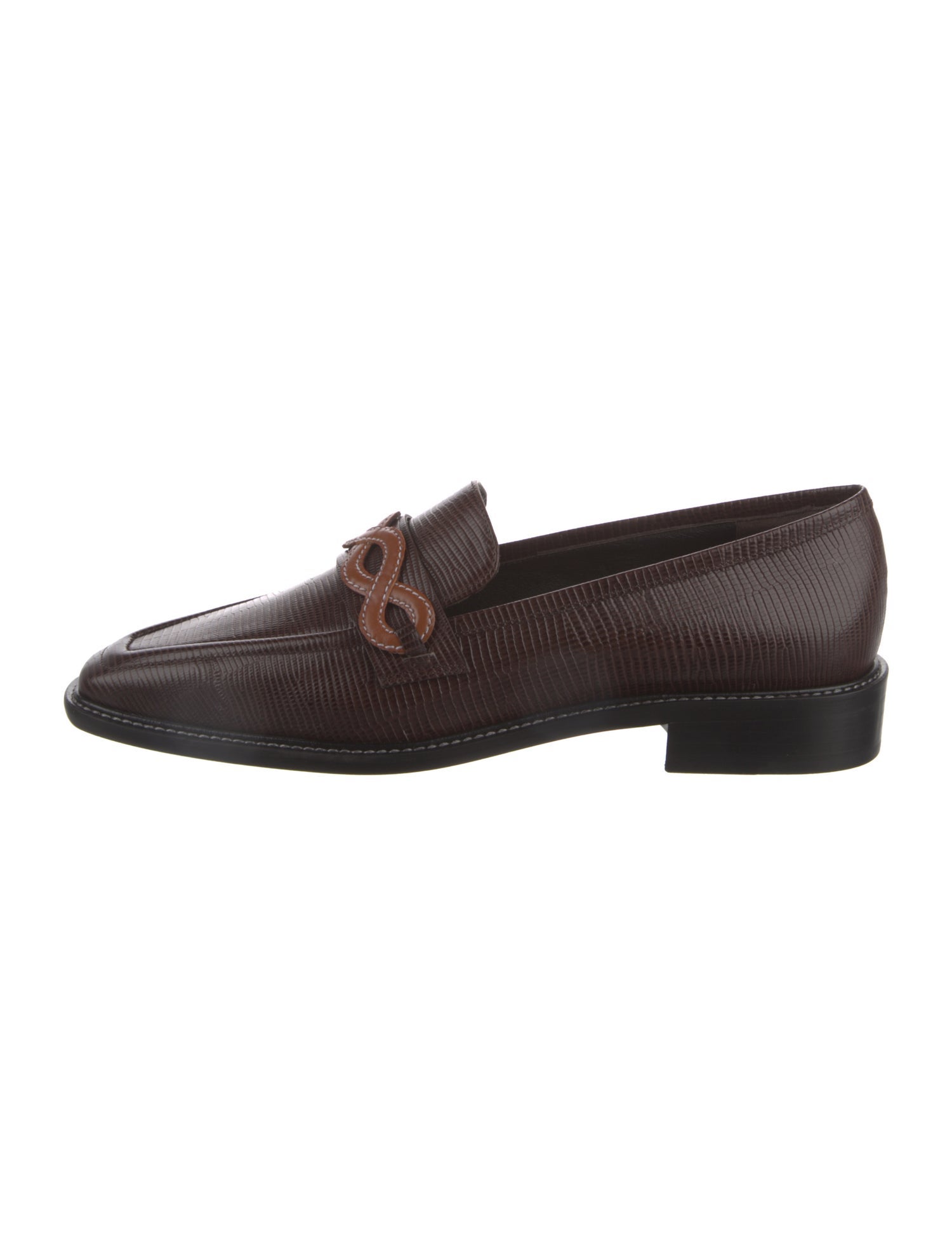 Fabrizio Viti Lizard Loafers w/ Tags
