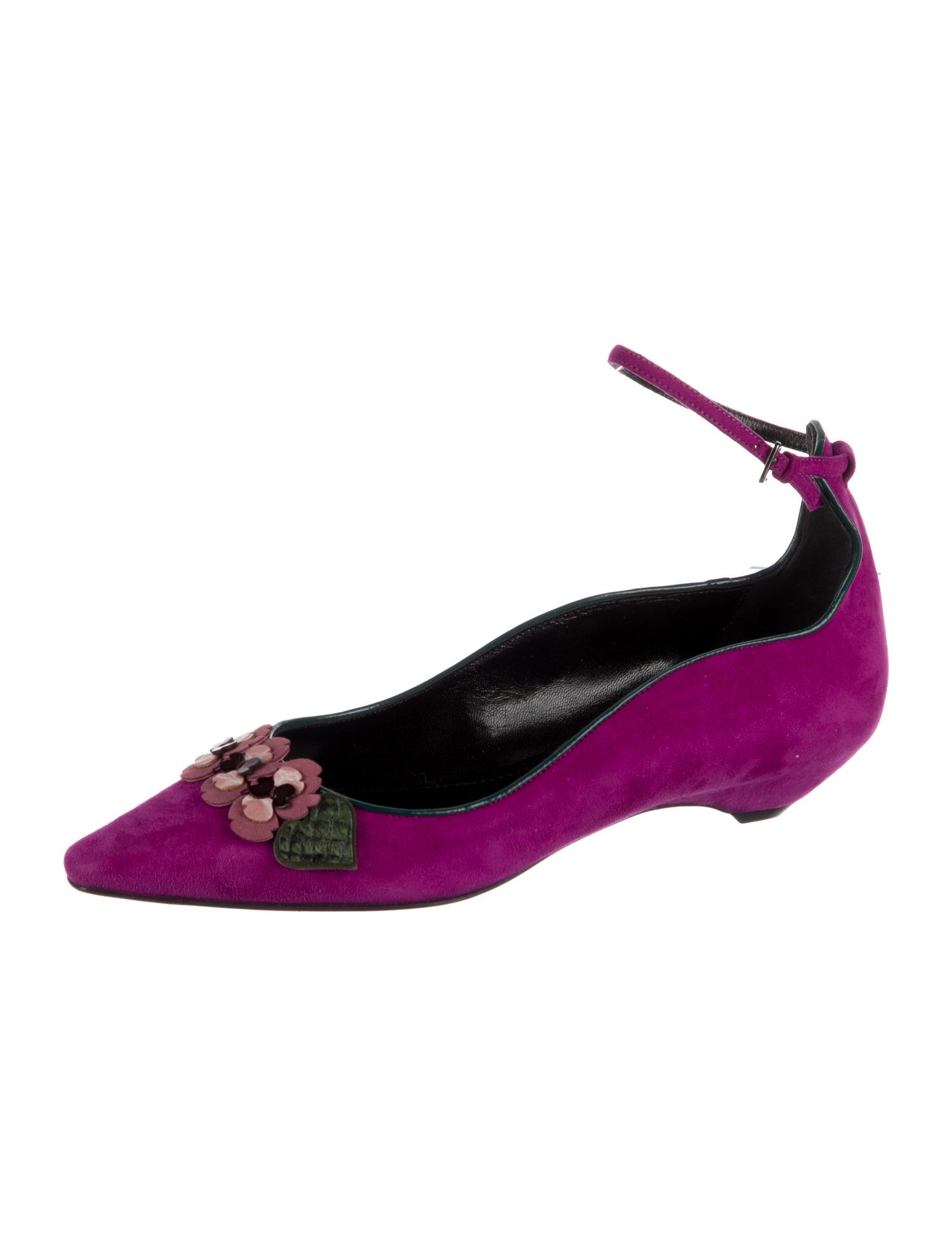 Fabrizio Viti Suede Flats