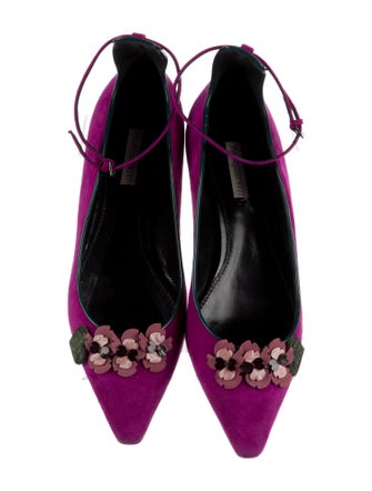 Fabrizio Viti Suede Flats
