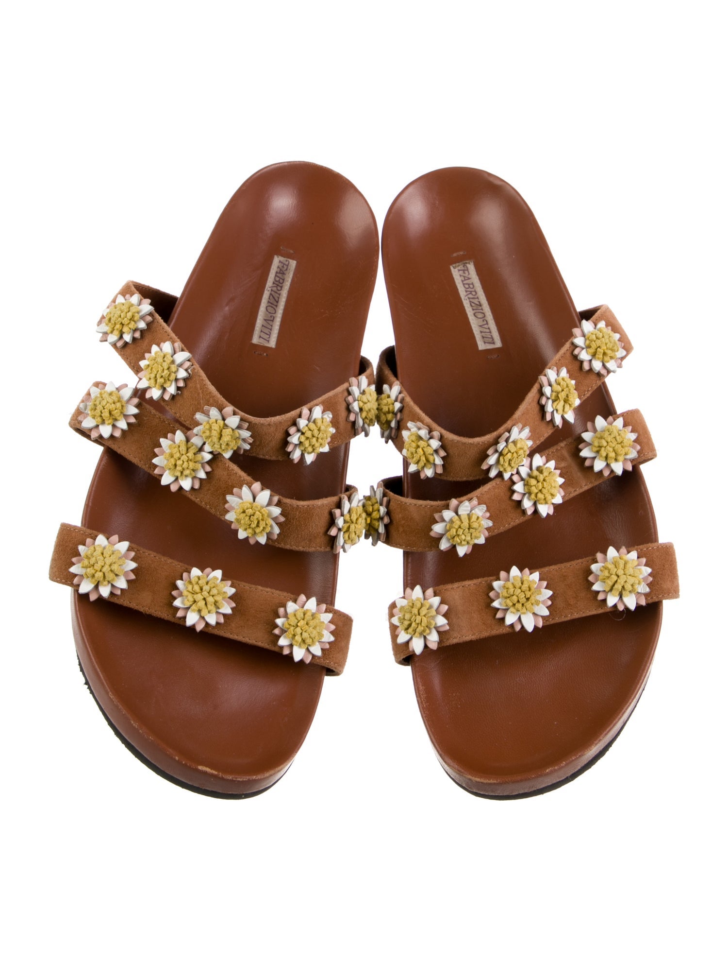 Fabrizio Viti Suede Slides