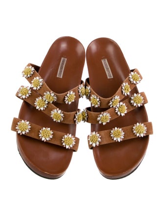 Fabrizio Viti Suede Slides