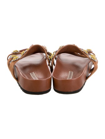 Fabrizio Viti Suede Slides