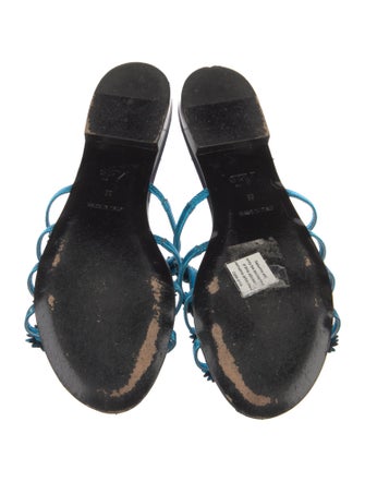 Fabrizio Viti Leather Slides