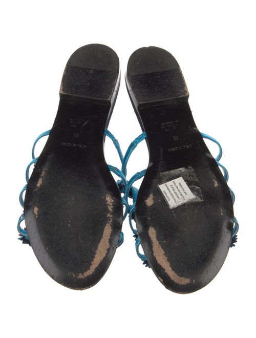 Fabrizio Viti Leather Slides