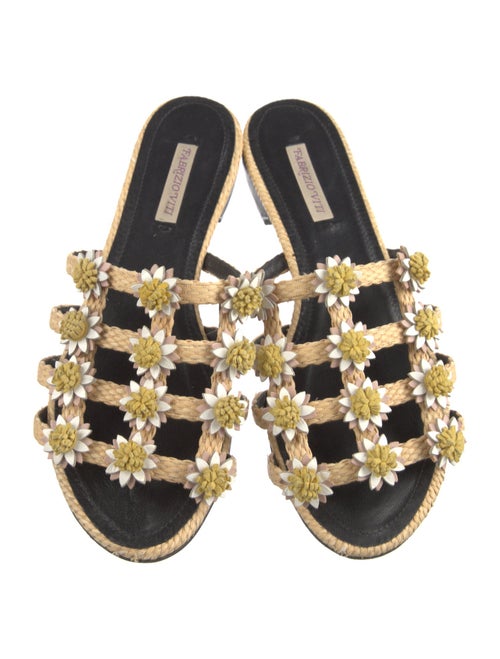 Fabrizio Viti Raffia Slides