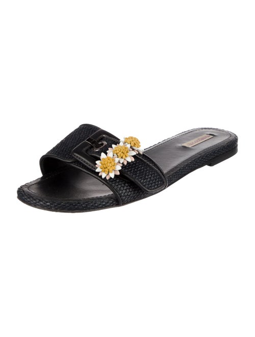 Fabrizio Viti Leather Slides