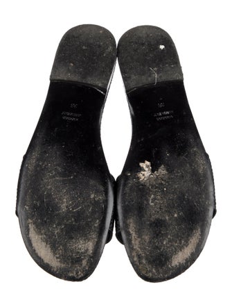 Fabrizio Viti Leather Slides