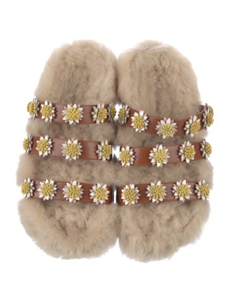 Fabrizio Viti Leather Slides