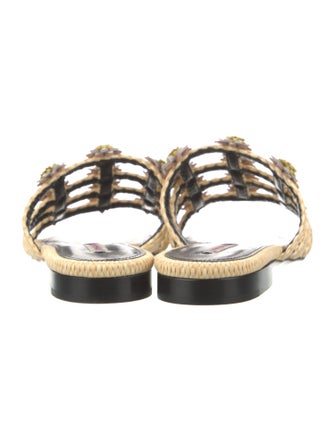 Fabrizio Viti Raffia Slides