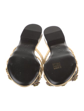 Fabrizio Viti Raffia Slides