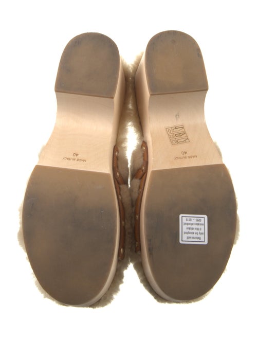 Fabrizio Viti Shearling Slides