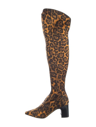 Fabrizio Viti Animal Print Boots