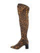 Fabrizio Viti Animal Print Boots