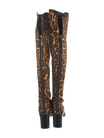 Fabrizio Viti Animal Print Boots