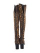 Fabrizio Viti Animal Print Boots