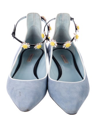 Fabrizio Viti Suede Flats