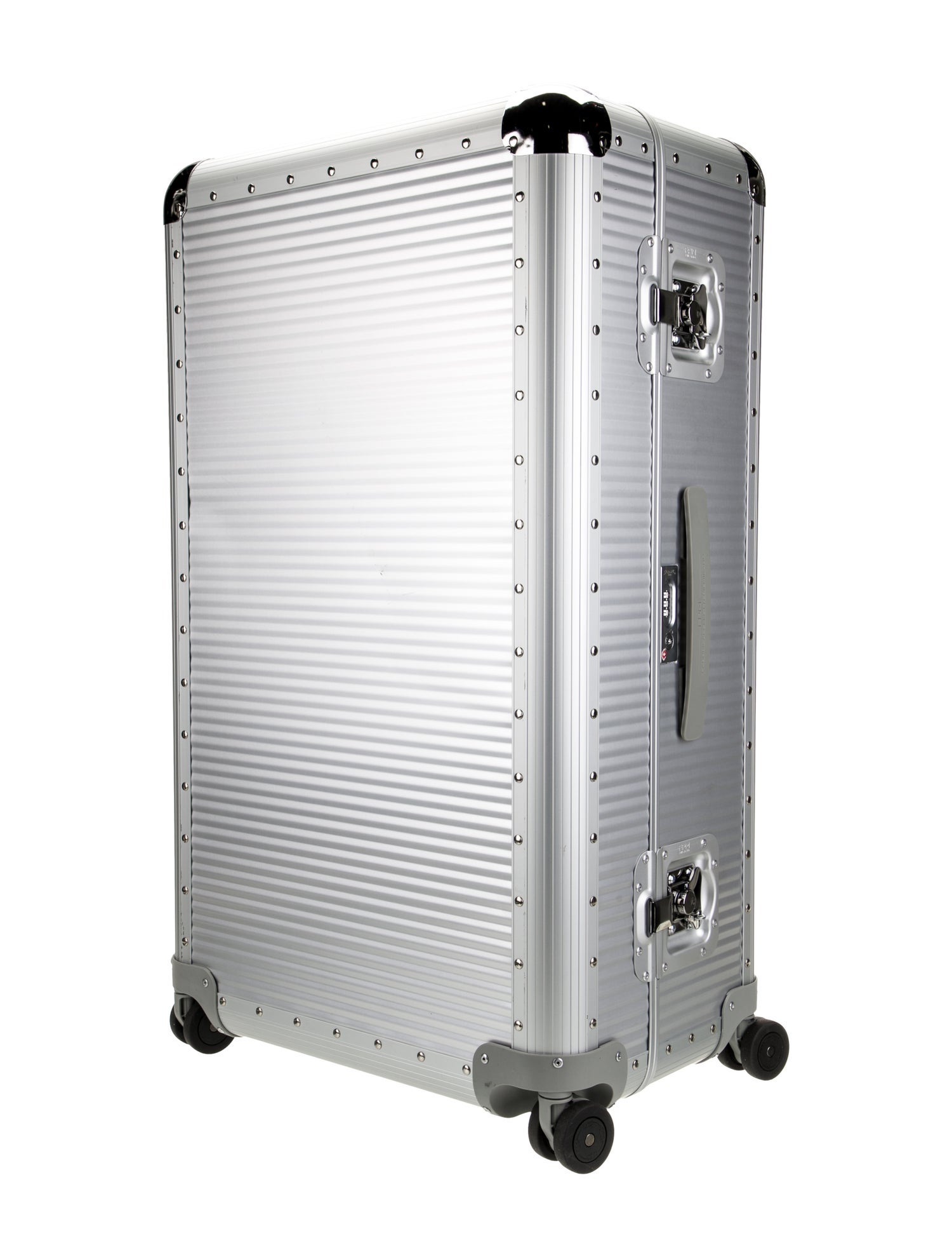 Fabbrica Pelletterie Milano Metal Suitcase